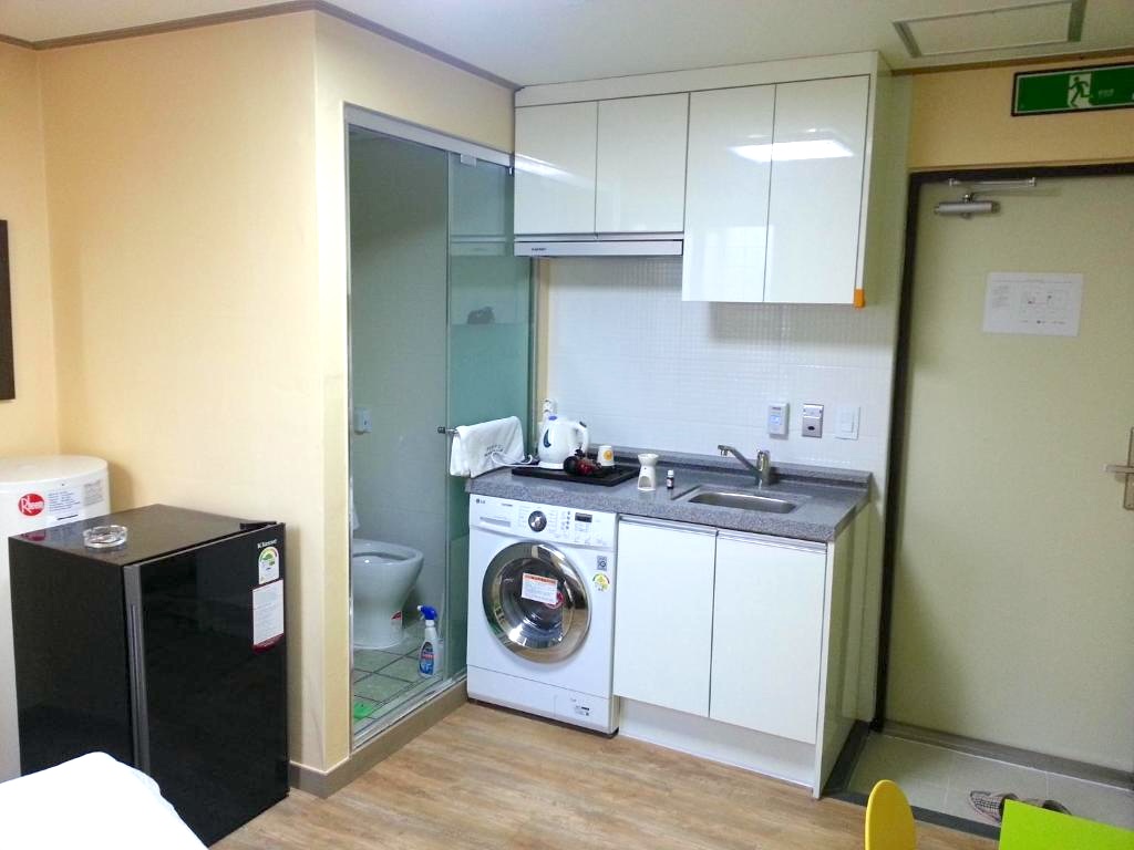 ソウルで一人旅に最適!トイレ・バス付の格安シングルルーム